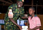 Operation Whirl Stroke Celebrates Independence Day with Displaced Children in Benue