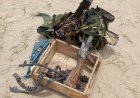 Troops recover 5 more terrorist bodies, arms in Borno