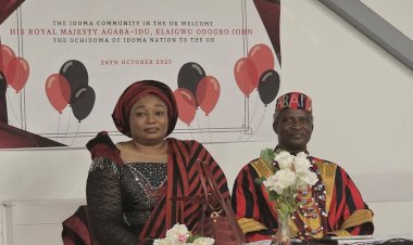Idoma group applauds Ochi’doma’s peace mission to UK, seeks stronger ties with Benue govt