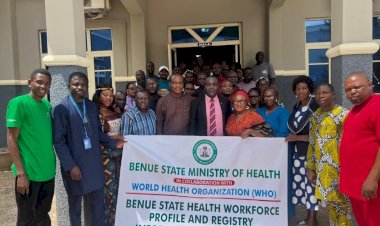 Benue holds validation workshop on health workforce profile, registry data