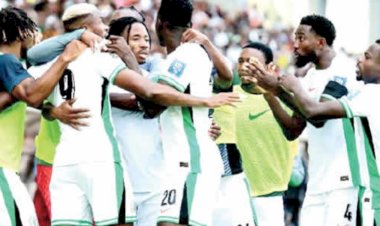 Super Eagles cruise into CAF playoff final after extra-time triumph over Gabon