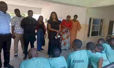 Mimi Adzape-Orubibi marks 50th Birthday with life-changing outreach to Gboko inmates