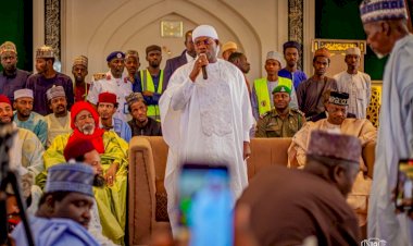 Yahaya Bello honors Sheikh Dahiru Bauchi at 8-day prayer session, praises legacy of peace and compassion