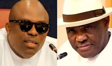 Fubara urges supporters to remain calm amid political tension with Wike