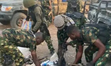 Troops intercept crime kingpin’s wife, uncover large arms cache in Taraba–Benue axis