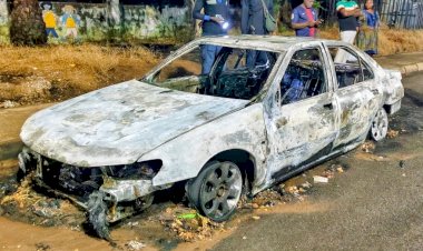 PDP media consultant escapes attack as hoodlums set car ablaze in Makurdi