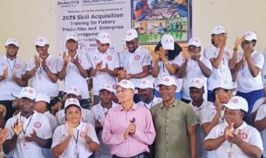 Dangote Cement empowers 40 host community members through fish farming training