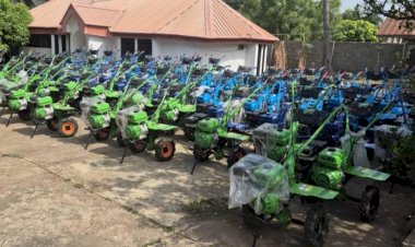 N-HYPPADEC empowers Benue farmers with 90 power tillers