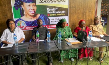 Iwambe makes history as Benue’s first 2027 female guber aspirant, unveils agenda