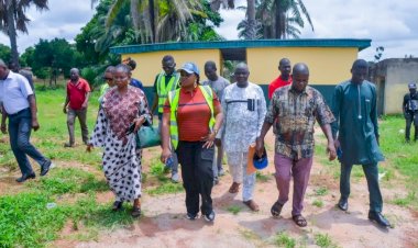 Benue SUBEB Chairman demands correction of defects in UBEC-funded school projects, as she inspects ongoing work