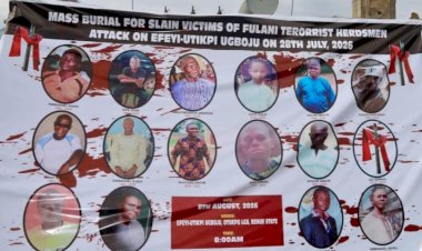 16 Killed: Tears, Anger as Benue Community Holds Mass Burial for Attack Victims