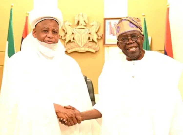 Tinubu meets Sultan of Sokoto amid global concerns over religious freedom