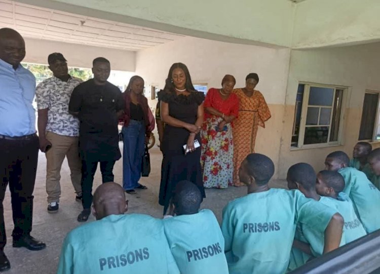 Mimi Adzape-Orubibi marks 50th Birthday with life-changing outreach to Gboko inmates