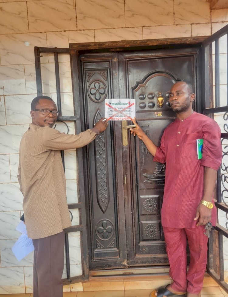 Benue govt seals St. John’s Hospital Otukpo over alleged quackery, unsafe medical practices