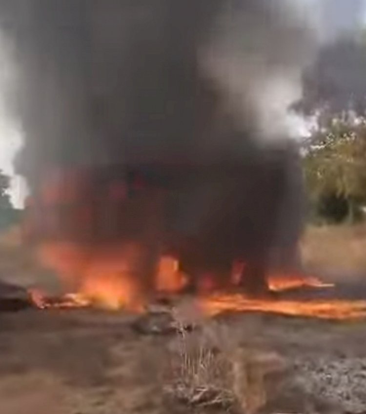 Breaking..  NAF Jet crashes in Niger, pilots ejects,  survive as Air Chief orders probe