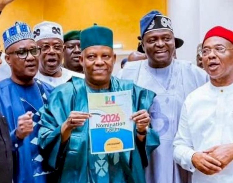 APC leaders rally behind Tinubu as Shettima submits Presidential Nomination Forms