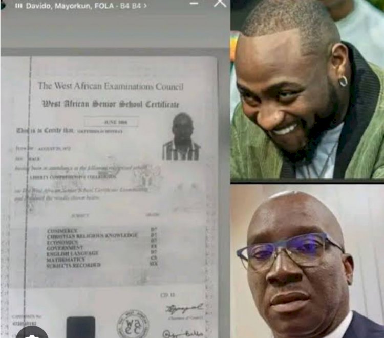 Davido fires back at Edo Gov over criticism of uncle Adeleke