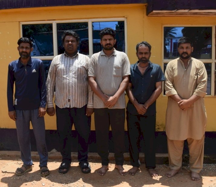 Police Arrest Five Pakistani Nationals, Recover 35 Phones in Benue