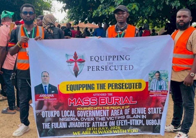 ETP joins mass burial of 16 Benue victims, fonates to bereaved families