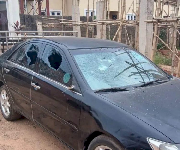 Priest’s car damaged after Church confrontation in Enugu