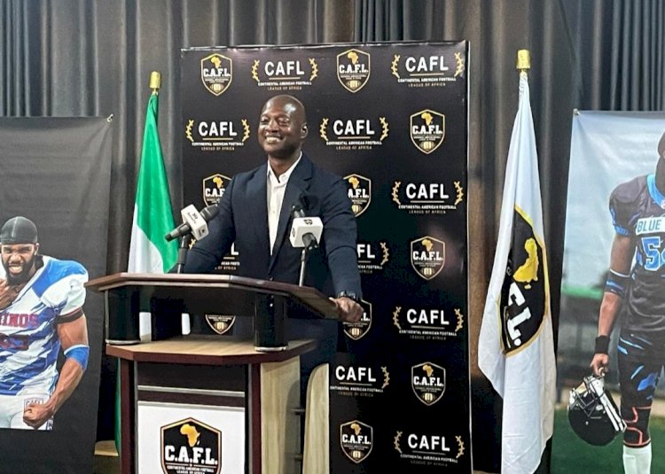 CAFL targets Benue’s untapped American football talents, to establish academy in Makurdi
